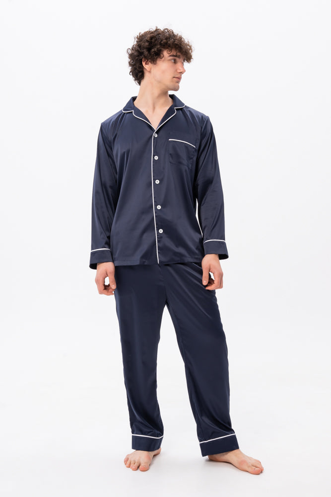 Mens Silk Pyjamas