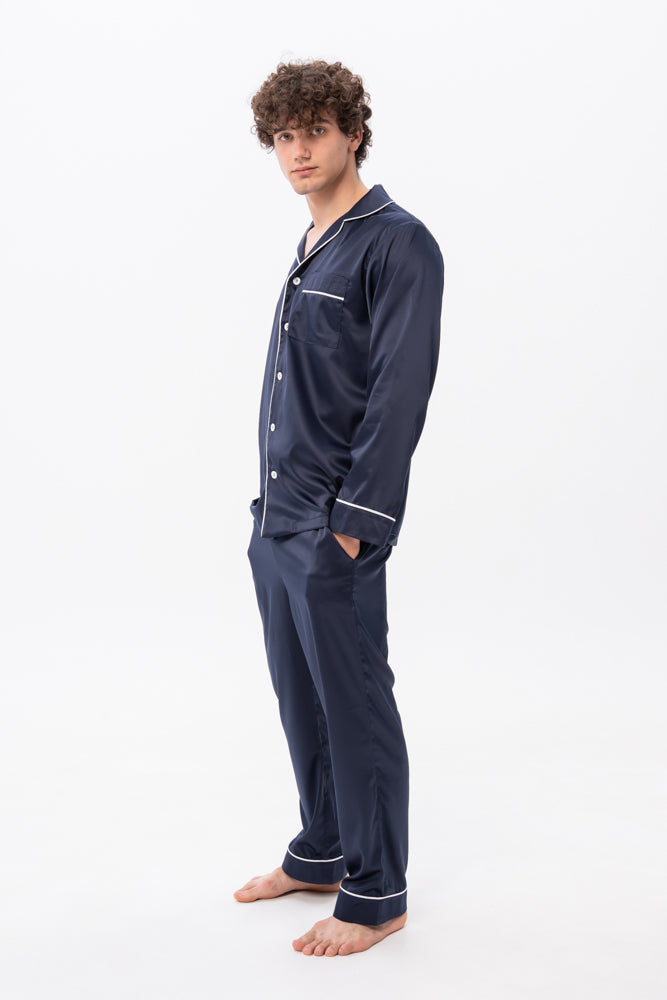Mens Silk Pyjamas