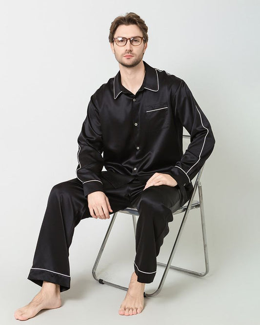 Mens Silk Pyjamas