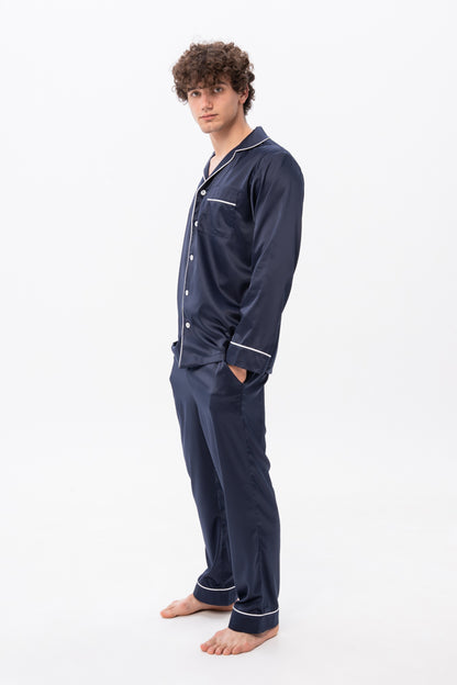 Mens Silk Pyjamas